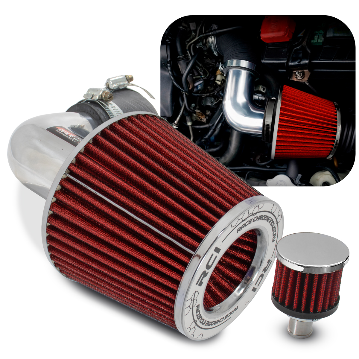 RC368 – KIT INTAKE FIT 1.4 1.5 2003 ATÉ 2008