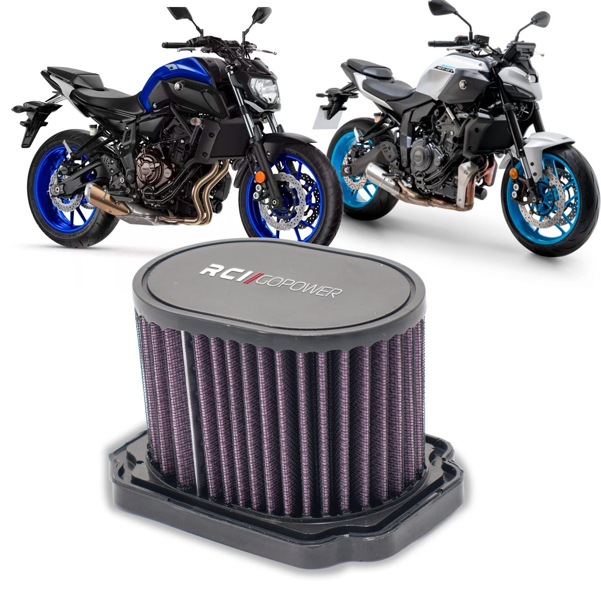 RCI37 FILTRO DE AR INBOX YAMAHA MT07 2014 EM DIANTE