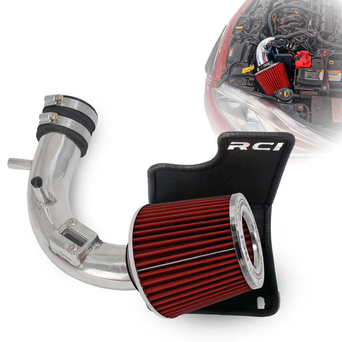 RCI12 – KIT INTAKE SHORT RAM PARA NEW FIESTA 1.6 16V SIGMA 2011/2012 AIR BOX