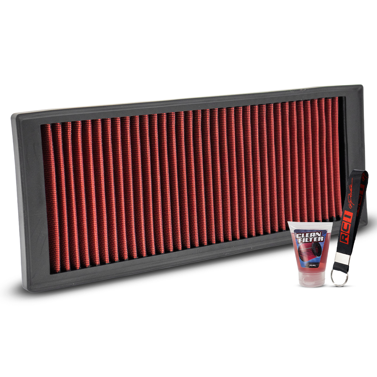 RCI124 FILTRO ESPORTIVO INBOX TIGUAN 2.0 TSI 2007…/ JETTA/ FUSCA 2.0 TSI 2011/2015 / PASSAT 2.0 TSI 2011/2014 – AUDI A3 2.0 TFSI 2006/2013 / AUDI Q3 2.0 TSFI 2012/… / AUDI TT 2.0 TFSI 2010/2014