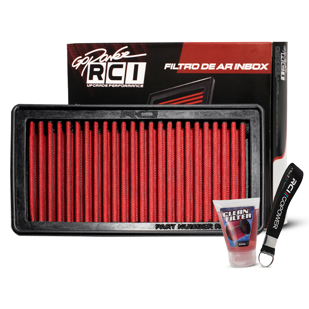 RCI121 FILTRO ESPORTIVO INBOX NEW CIVIC SI 2.0 16V 2007 A 2011