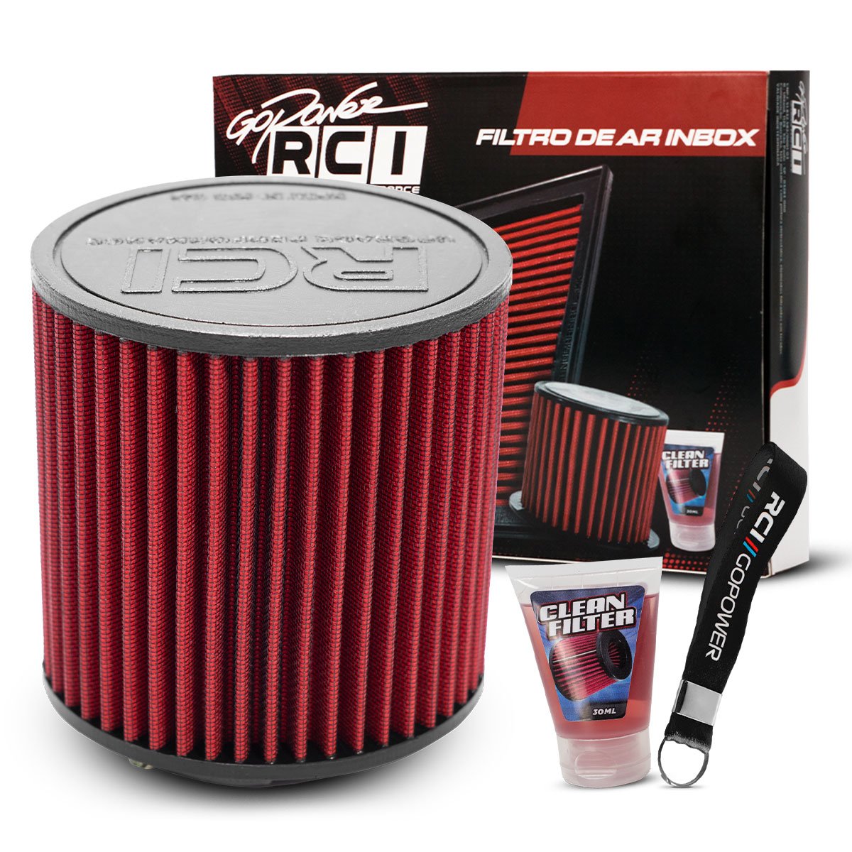 RCI162 FILTRO ESPORTIVO INBOX CHEVROLET CRUZE 1.4 TURBO 2016 EM DIANTE