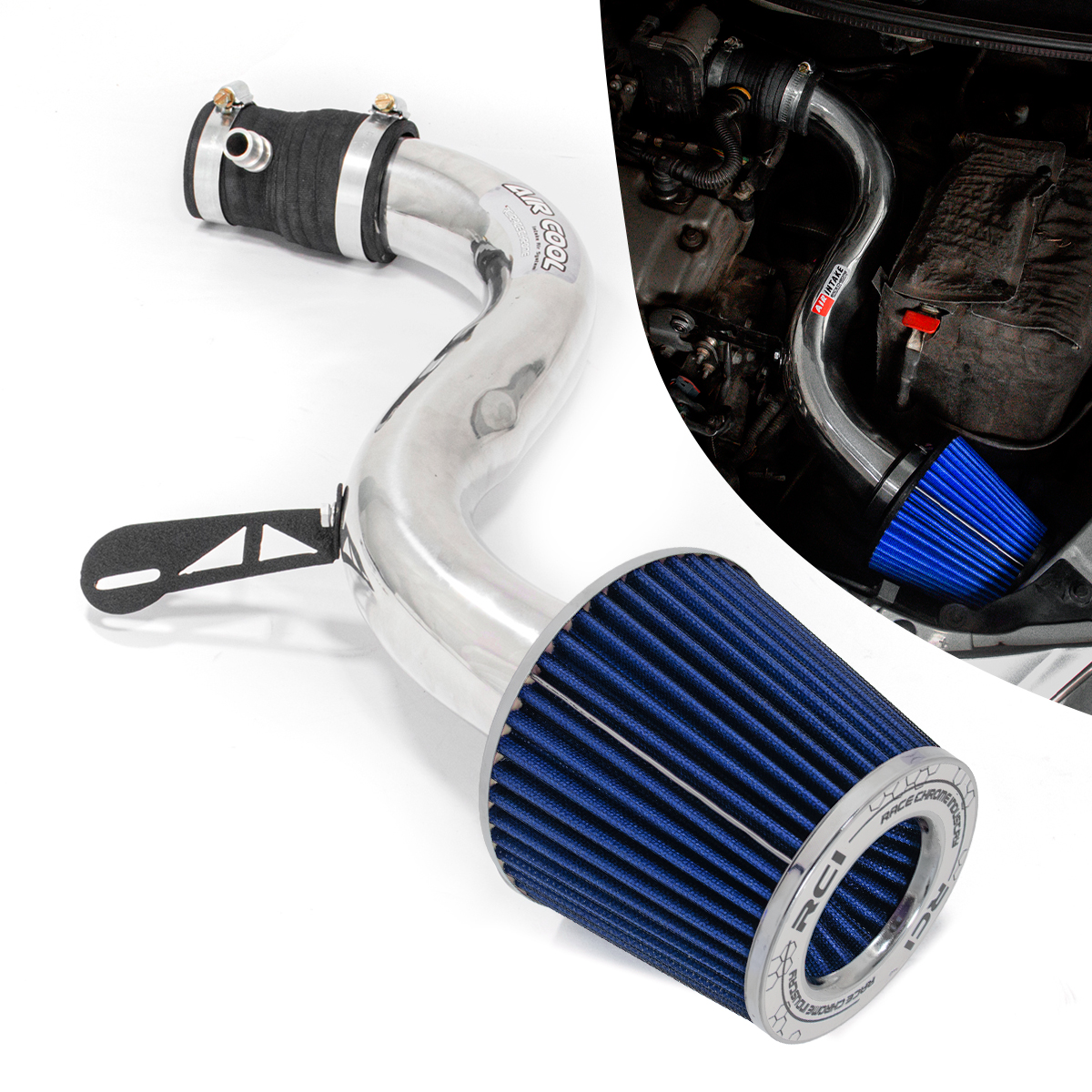 RC216 - KIT INTAKE PEUGEOT 207 1.4 8V 2009 EM DIANTE / 206 1.4 8v 2008 - Imagem 2