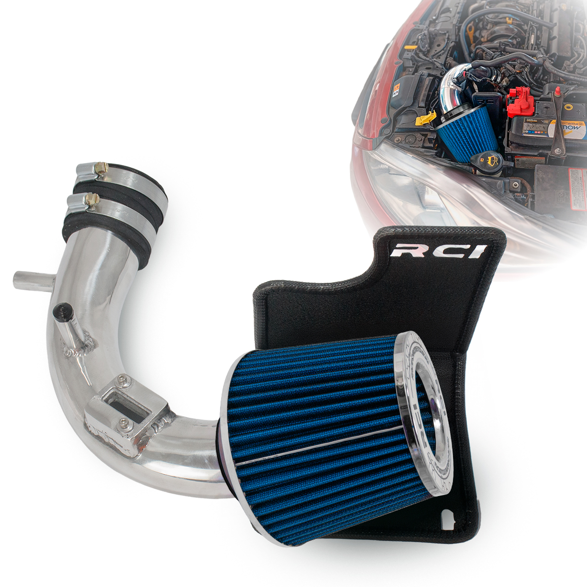 RCI12 - KIT INTAKE SHORT RAM PARA NEW FIESTA 1.6 16V SIGMA 2011/2012 AIR BOX - Imagem 3