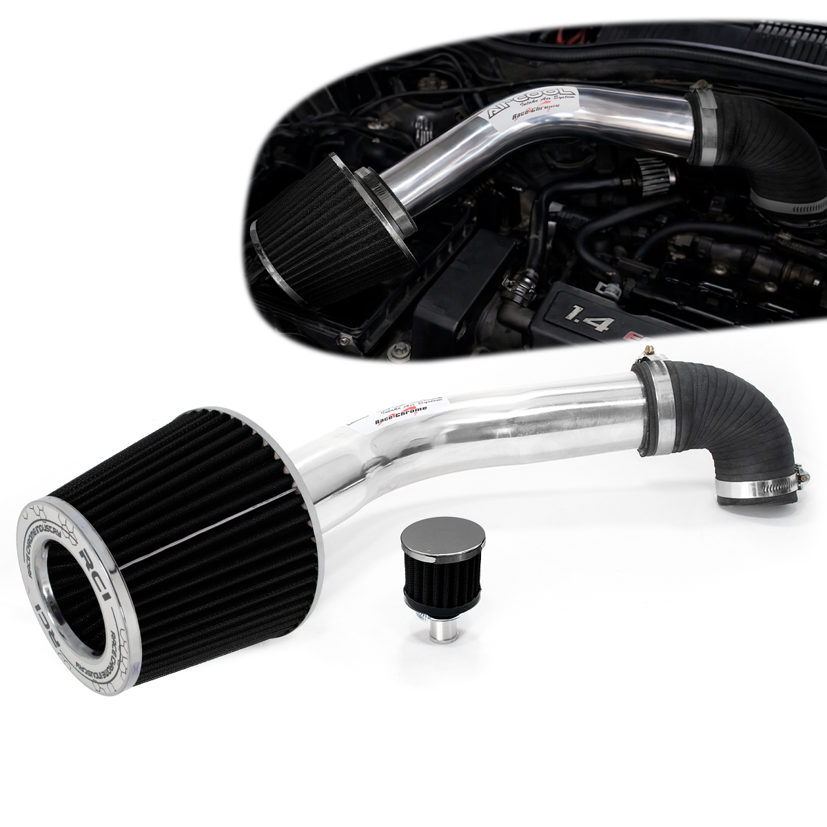 RC214 - KIT INTAKE CORSA 1.0 ECONOFLEX 2006 EM DIANTE - Imagem 3