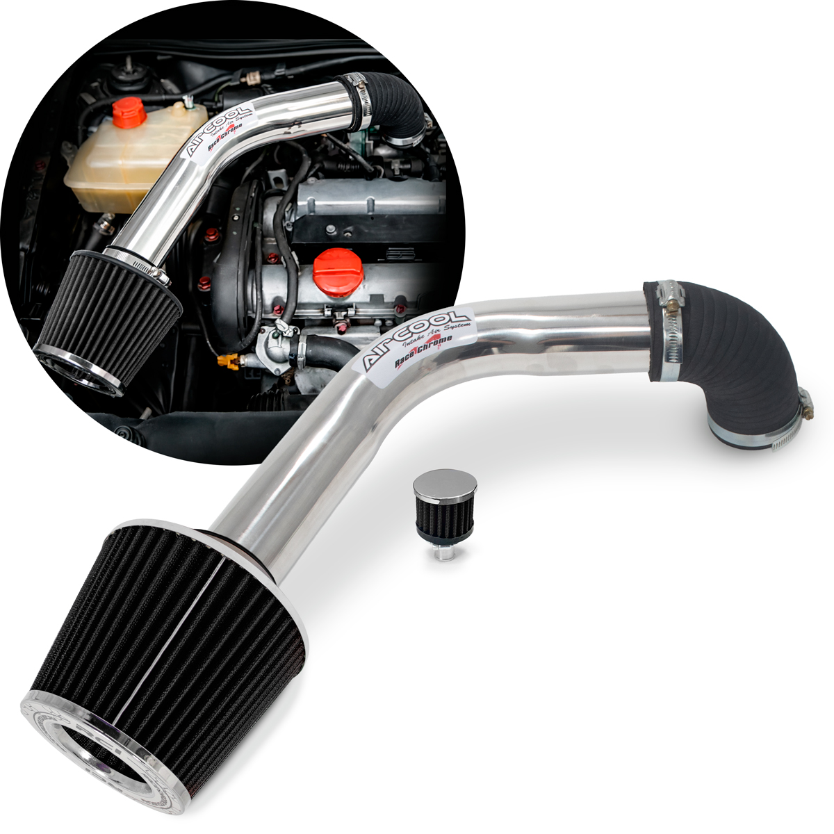 RC367 - KIT INTAKE STILO 1.8 CC 8V 2006 EM DIANTE - Imagem 3