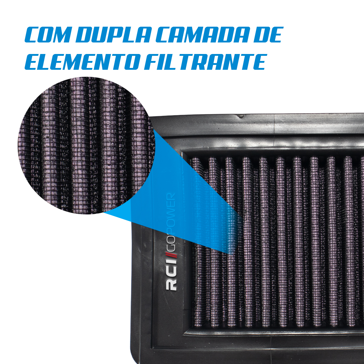 RCI30 FILTRO DE AR INBOX YAMAHA R3 (YZF-R3) 300 / MT-03 2016 EM DIANTE - Imagem 3