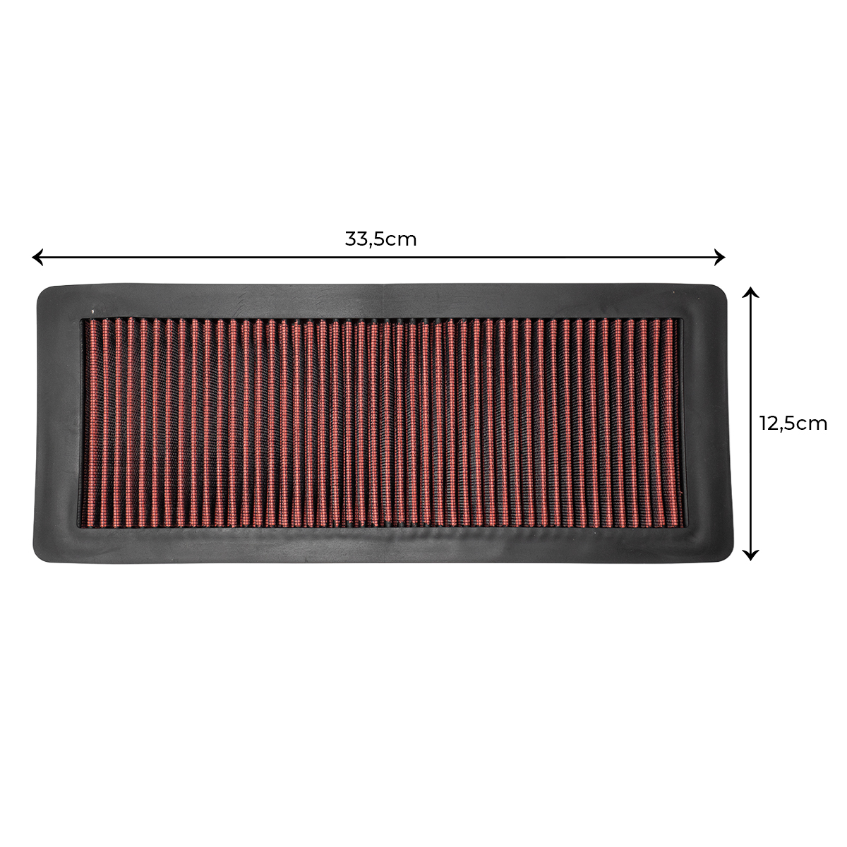 RCI124 FILTRO ESPORTIVO INBOX TIGUAN 2.0 TSI 2007.../ JETTA/ FUSCA 2.0 TSI 2011/2015 / PASSAT 2.0 TSI 2011/2014 - AUDI A3 2.0 TFSI 2006/2013 / AUDI Q3 2.0 TSFI 2012/... / AUDI TT 2.0 TFSI 2010/2014 - Imagem 4
