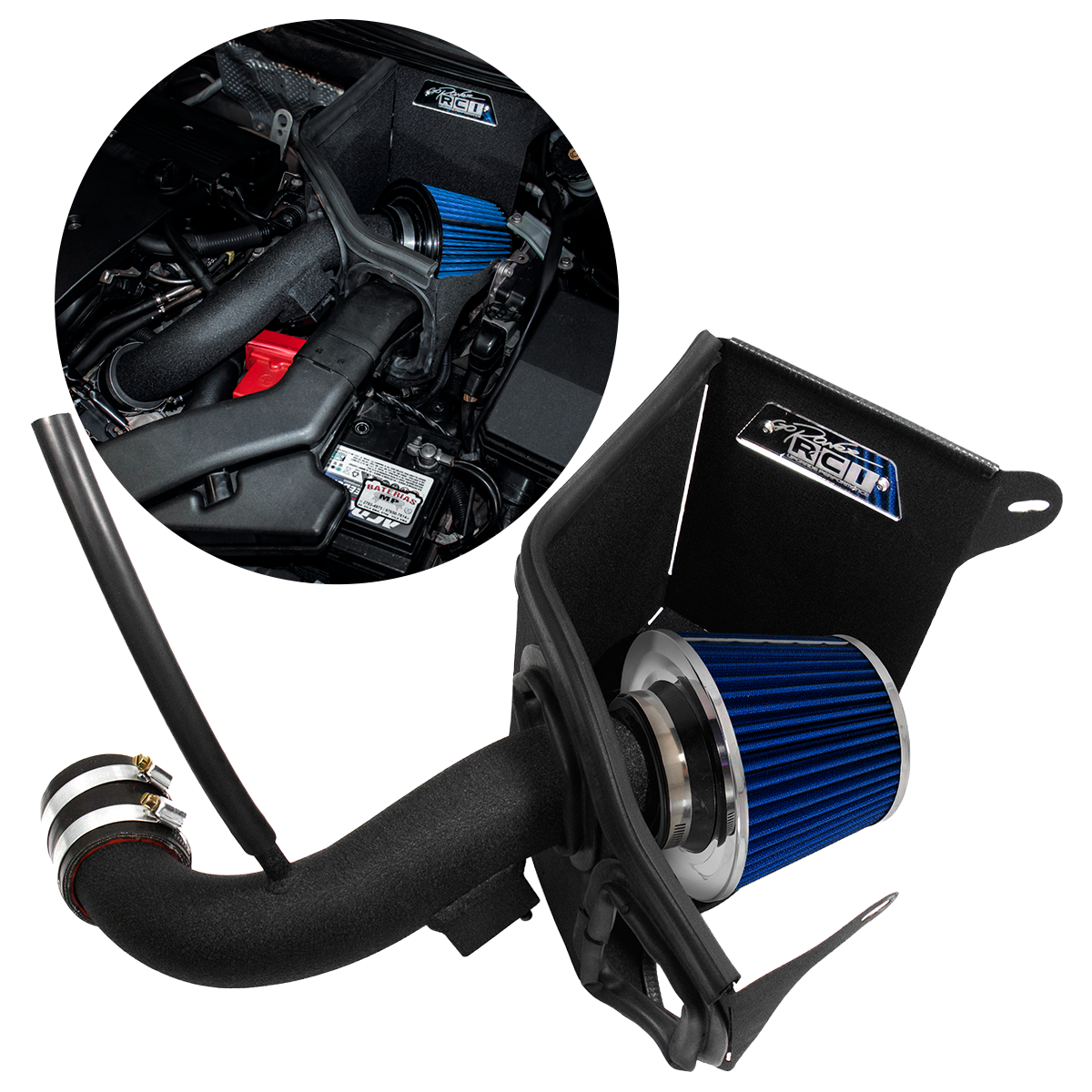 RCI10 - KIT INTAKE MITSUBISHI LANCER 2.0 16V 2011 EM DIANTE - Imagem 2
