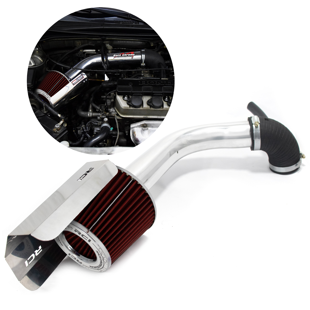 RC360 – KIT INTAKE HONDA CIVIC 1.7 16V 2001 A 2006