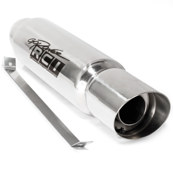 RC492 ABAFADOR ESPORTIVO INOX PRO-SERIES 4" PONTEIRA CHANFRADA 3"1/2 ENCAIXE 2.5" e 3"