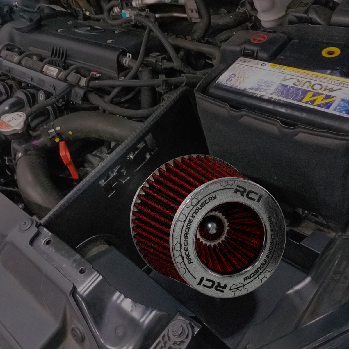RCI083 - KIT INTAKE RCI HYUNDAI HB20 1.6 16V 2013 - 2019 - Imagem 11