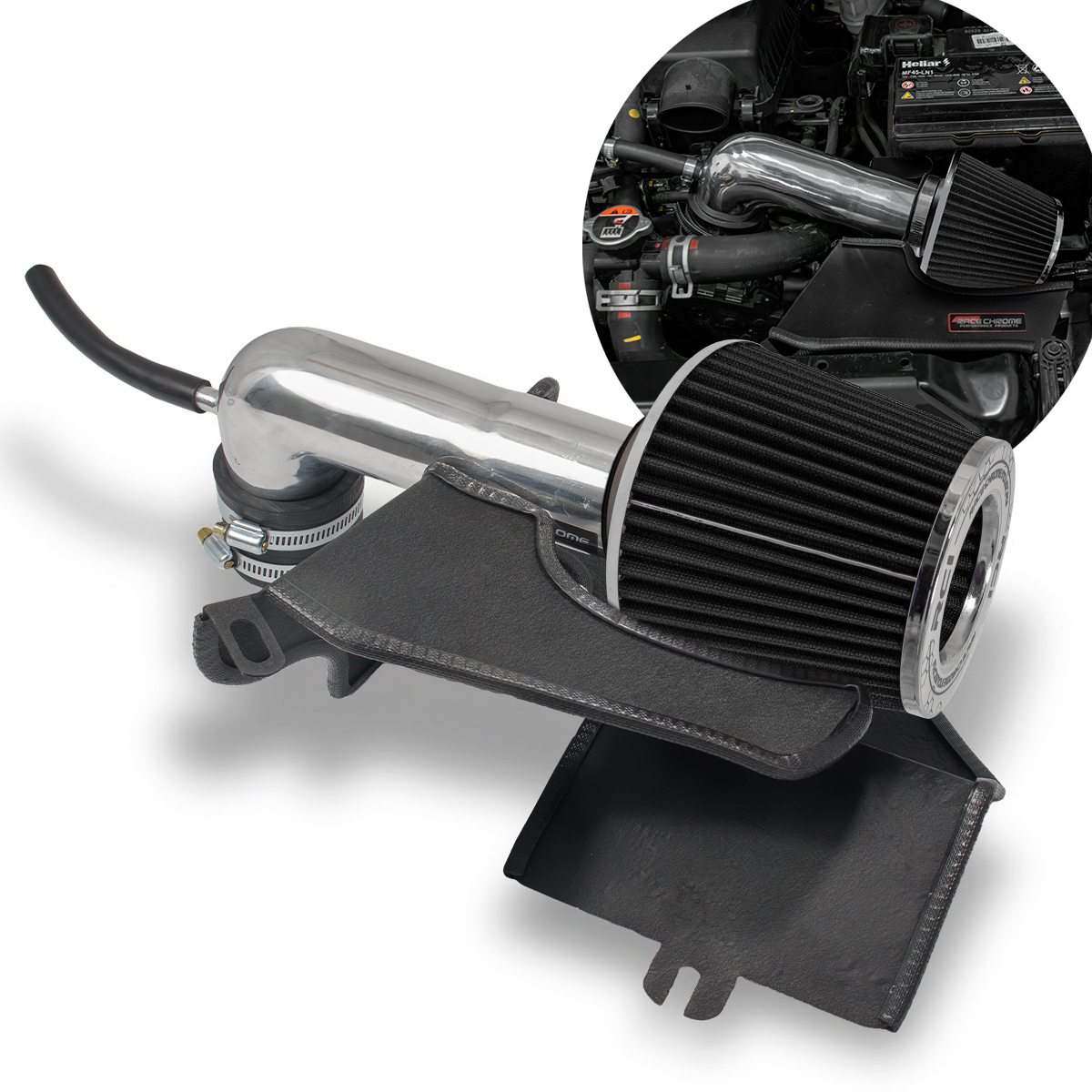 RC475 - KIT INTAKE AIR BOX HB20 1.0 12V 2013 EM DIANTE - Imagem 3