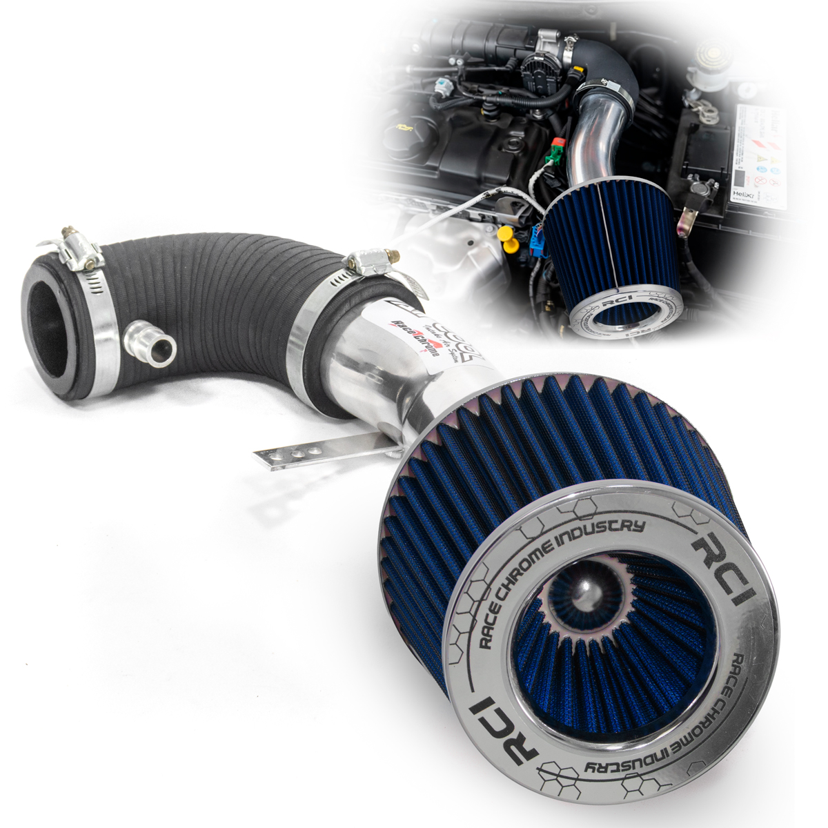 RC054 - KIT INTAKE PEUGEOT 208 1.5 8V 2013 EM DIANTE - Imagem 2