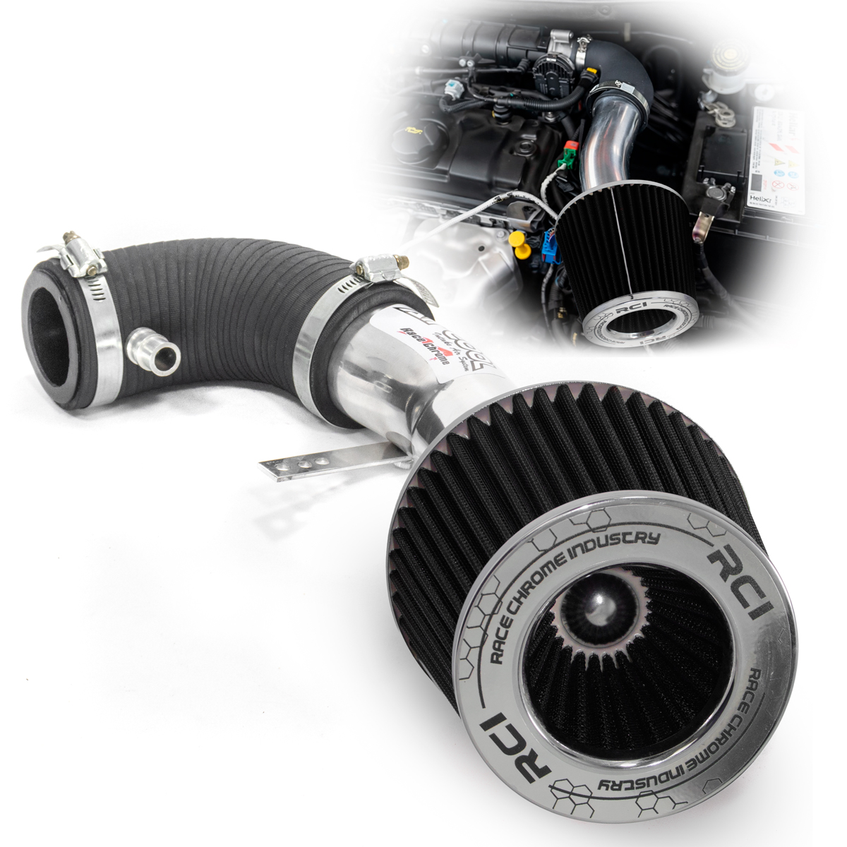 RC054 - KIT INTAKE PEUGEOT 208 1.5 8V 2013 EM DIANTE - Imagem 3