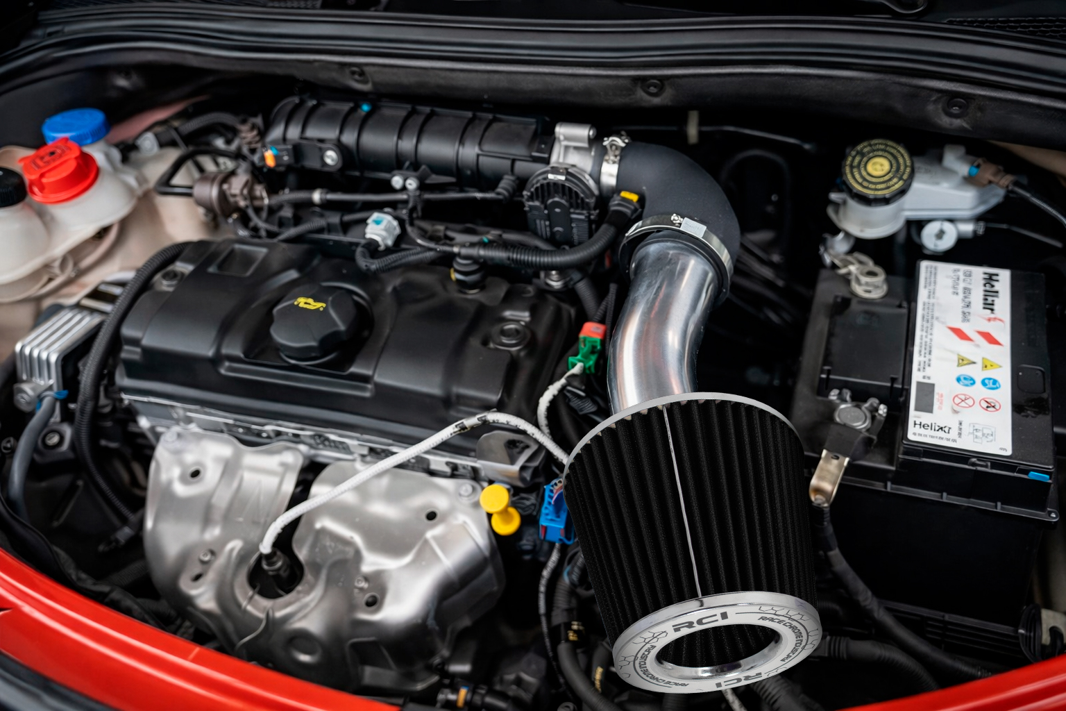 RC054 - KIT INTAKE PEUGEOT 208 1.5 8V 2013 EM DIANTE - Imagem 12