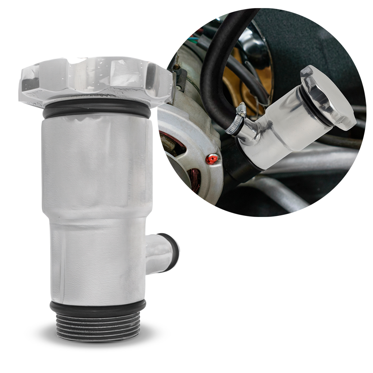 RC043 – PROLONGADOR SAÍDA DE RESPIRO DE ÓLEO – PARA VW À AR