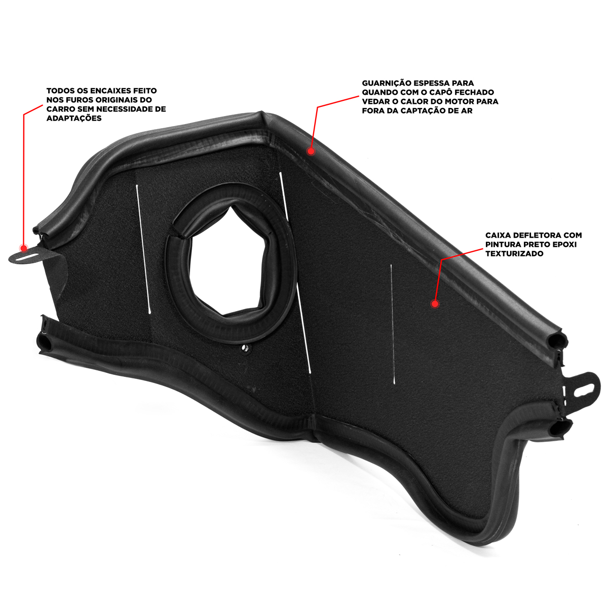 RC479 - KIT INTAKE AIR BOX ASTRA 1.8 / 2.0 8 V 1998 A 2008 - Imagem 5
