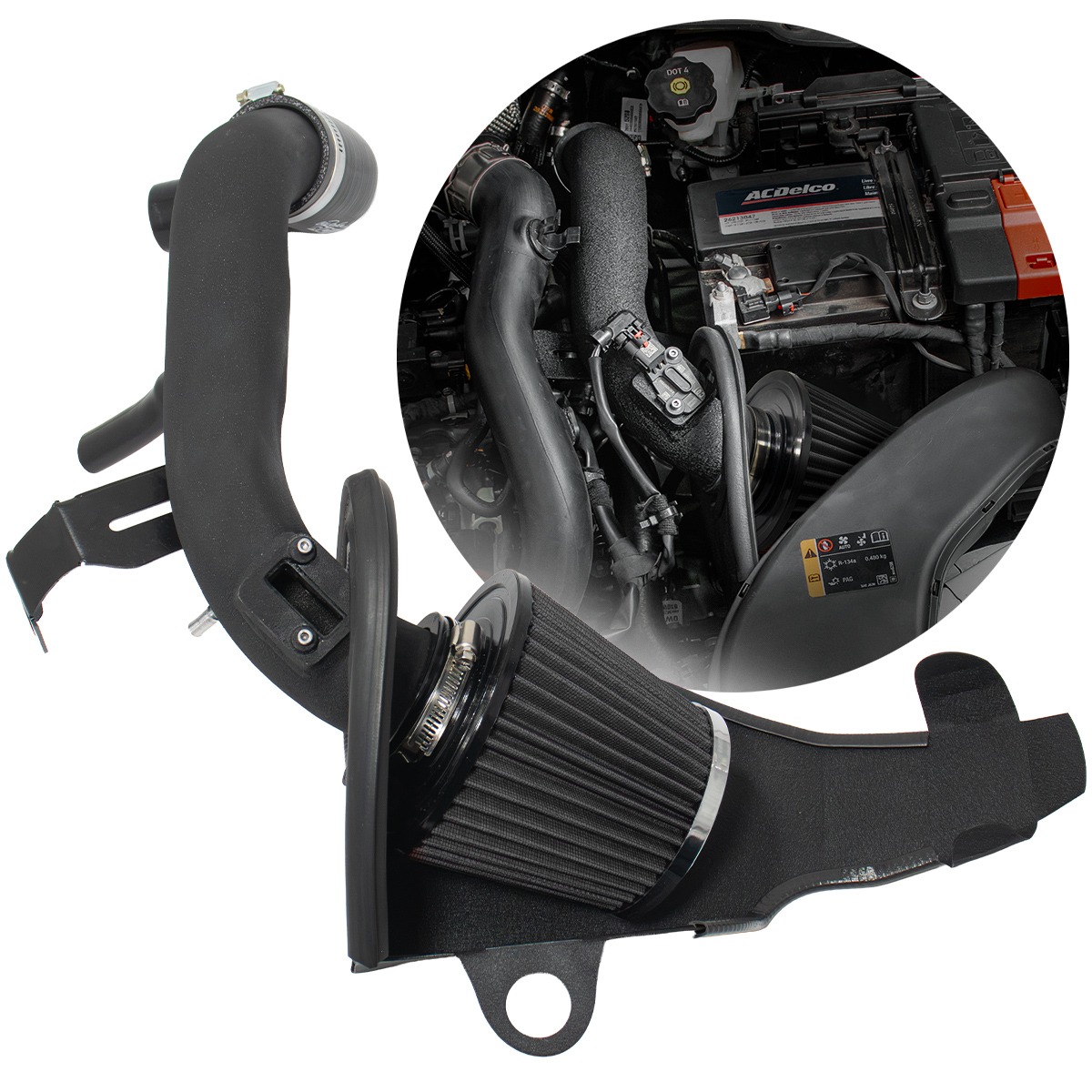 RCI094 - KIT INTAKE ONIX 1.0 12V TURBO 2019 EM DIANTE - Imagem 3