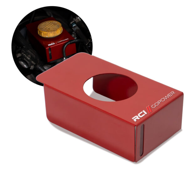 RCI814 - CAPA PROTETORA ACABAMENTO RESERVATORIO FREIO SUBARU WRX STI 2002 A 2014 - Imagem 2