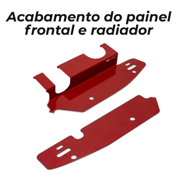 RCI812 - ACABAMENTO PAINEL RADIADOR SUBARU IMPREZA WRX STI 2002 A 2014 - Imagem 8