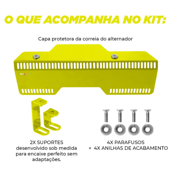 RCI810 - CAPA PROTETOR CORREIA ALTERNADOR SUBARU WRX / STI / IMPREZA - Imagem 5