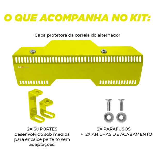 RCI810 - CAPA PROTETOR CORREIA ALTERNADOR SUBARU WRX / STI / IMPREZA - Imagem 5