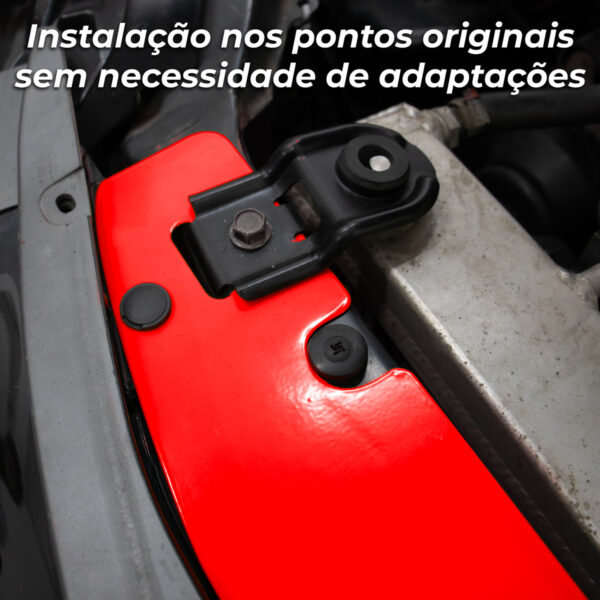 RCI812 - ACABAMENTO PAINEL RADIADOR SUBARU IMPREZA WRX STI 2002 A 2014 - Imagem 6