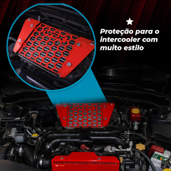 RCI813 - GRADE COLMEIA PROTETORA INTERCOLLER SUBARU WRX 2002 A 2014 - Imagem 8