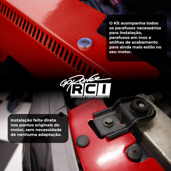 RCI815 - KIT COMPLETO PROTETOR SUBARU IMPREZA WRX STI 2002 A 2014 (PROTETOR ALTENADOR, PARALAMA, RADIADOR, INTERCOLLER, RESERVATORIO DE FREIO) - Imagem 8