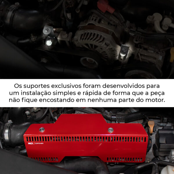 RCI810 - CAPA PROTETOR CORREIA ALTERNADOR SUBARU WRX / STI / IMPREZA - Imagem 8