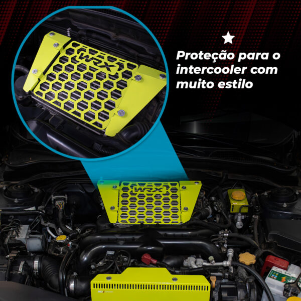 RCI813 - GRADE COLMEIA PROTETORA INTERCOLLER SUBARU WRX 2002 A 2014 - Imagem 7