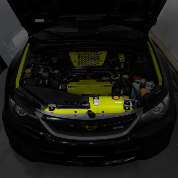 RCI812 - ACABAMENTO PAINEL RADIADOR SUBARU IMPREZA WRX STI 2002 A 2014 - Imagem 3