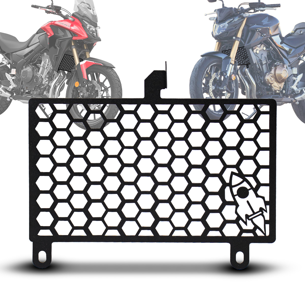 RCI615PT – PROTETOR RADIADOR CB500X 2013 DIANTE FOGUETAO
