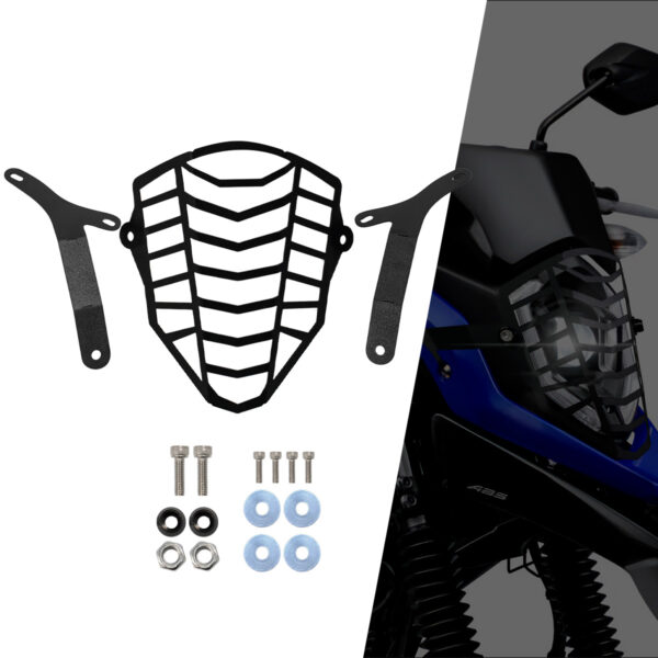 RCI613PT - PROTETOR DE FAROL CROSSER FRISADO 2016 A 2023 - Imagem 4