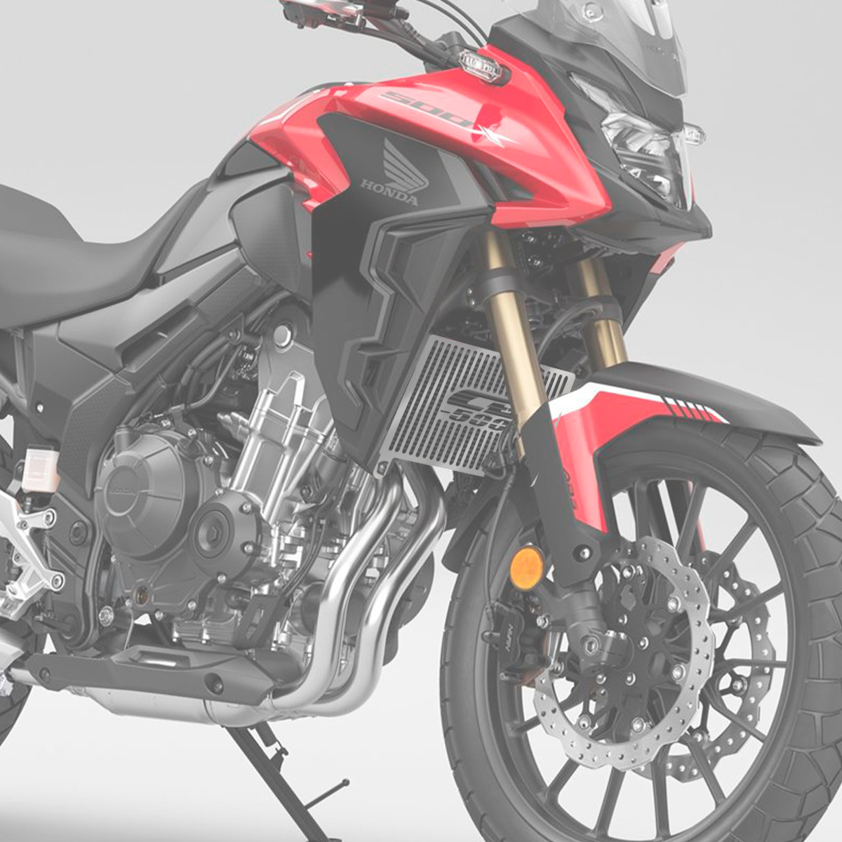 RCI614CR - PROTETOR RADIADOR CB500X 2013 EM DIANTE FRISADO - Imagem 5