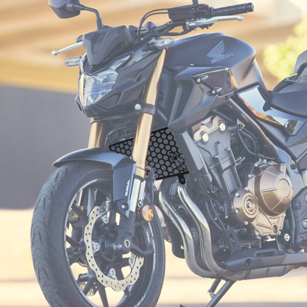 RCI615PT - PROTETOR RADIADOR CB500X 2013 DIANTE FOGUETAO - Imagem 4