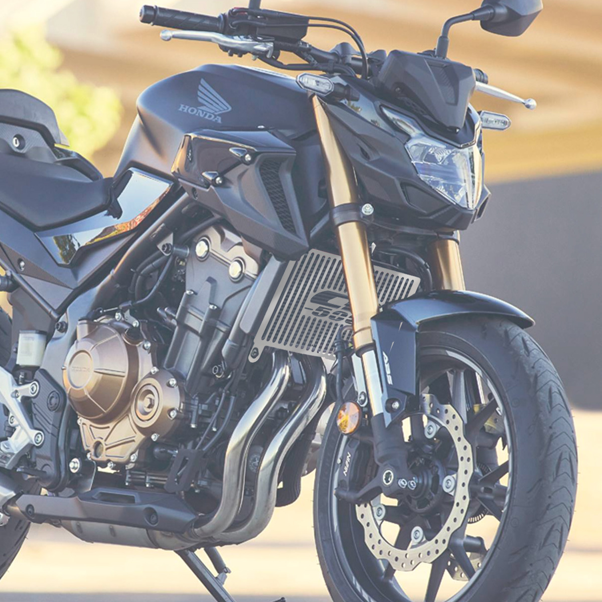 RCI614CR - PROTETOR RADIADOR CB500X 2013 EM DIANTE FRISADO - Imagem 4