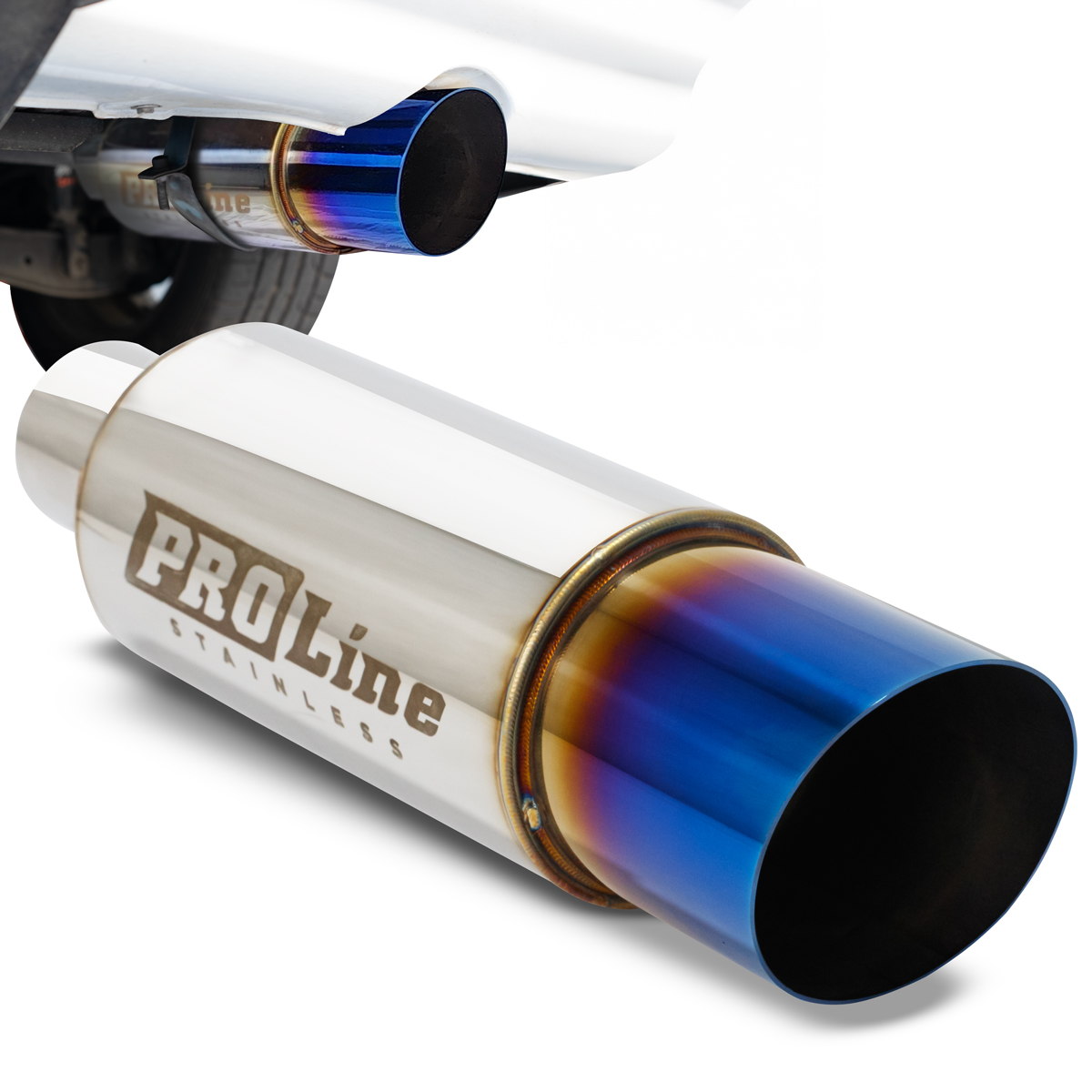 RC493FL – ABAFADOR ESPORTIVO BURN – CORPO 4″ / INTERNO 2″ / PONTEIRA ACABAMENTO CHANFRADO 3″½ / ENCAIXE 2″