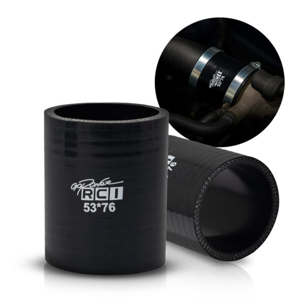 RCI53X76 - MANGOTE SILICONE RETO 2" X 76 - 53MM ENCAIXE - 76MM DE COMPRIMENTO