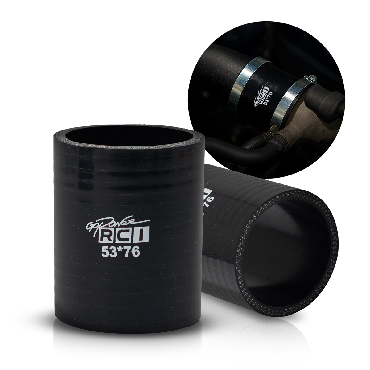 RCI53X76 – MANGOTE SILICONE RETO 2″ X 76 – 53MM ENCAIXE – 76MM DE COMPRIMENTO