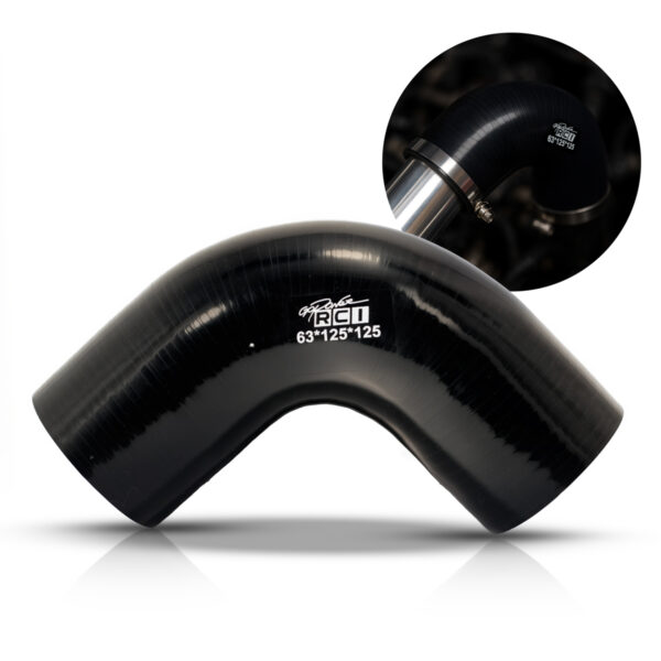 RCI63125L - MANGOTE SILICONE L 2.5" X 125 - 63MM ENCAIXE - 125MM COMPRIMENTO