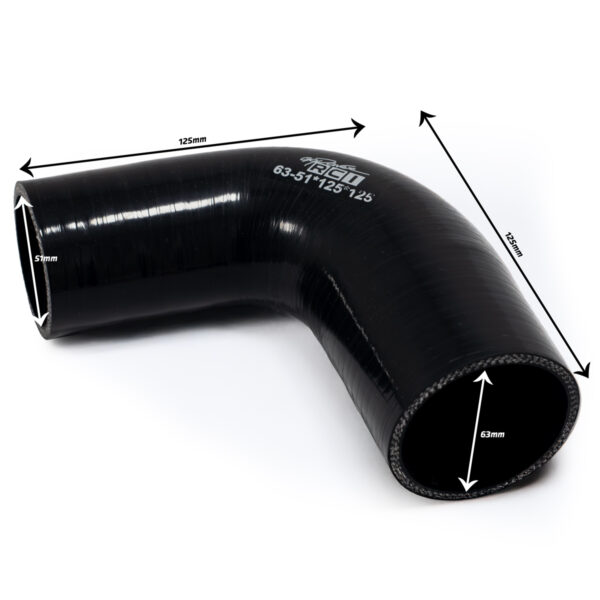 RCI6351L - MANGOTE SILICONE L 2.5" X 2"X 125 X 125 - 51MM / 63MM ENCAIXE - Imagem 2