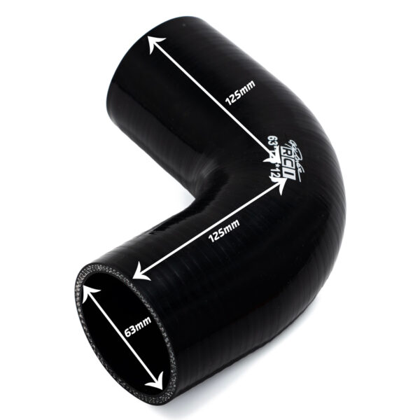 RCI63125L - MANGOTE SILICONE L 2.5" X 125 - 63MM ENCAIXE - 125MM COMPRIMENTO - Imagem 2