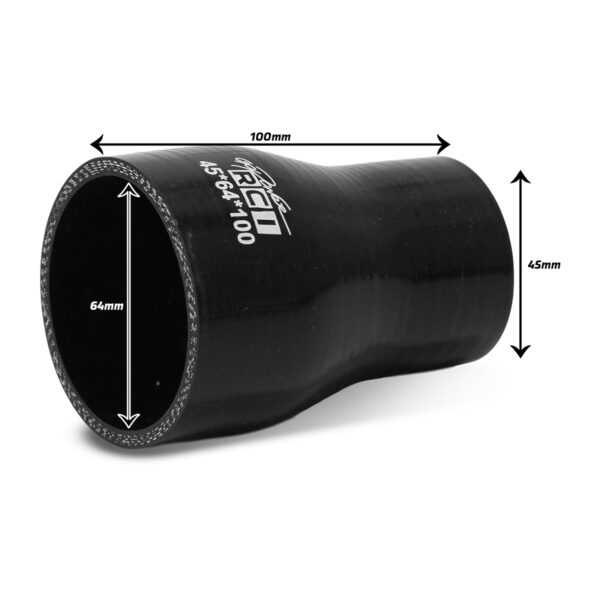 RCI45X64 - MANGOTE RETO 45X64X100 - 45MM ENCAIXE / 64MM ENCAIXE - 100MM DE COMPRIMENTO - Imagem 2