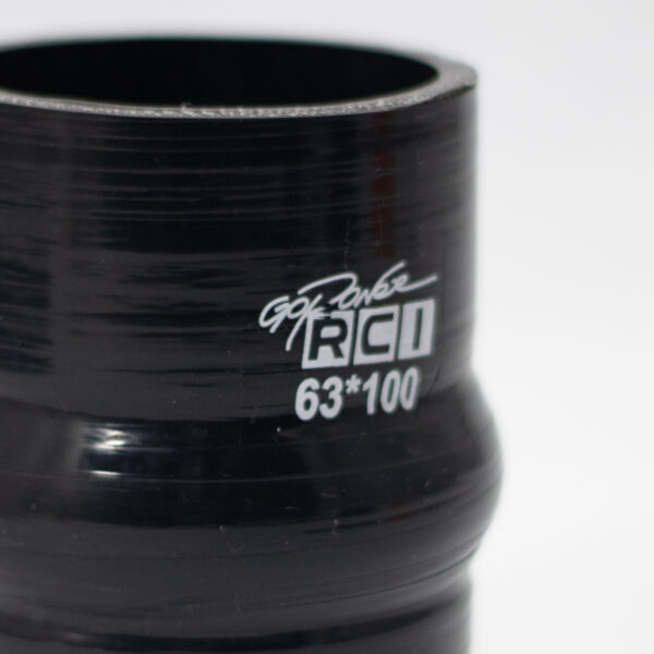 RCI63X100 - MANGOTE SILICONE RETO 2.5" X 100 - 63MM ENCAIXE - 100MM DE COMPRIMENTO COM HUMP - Imagem 3