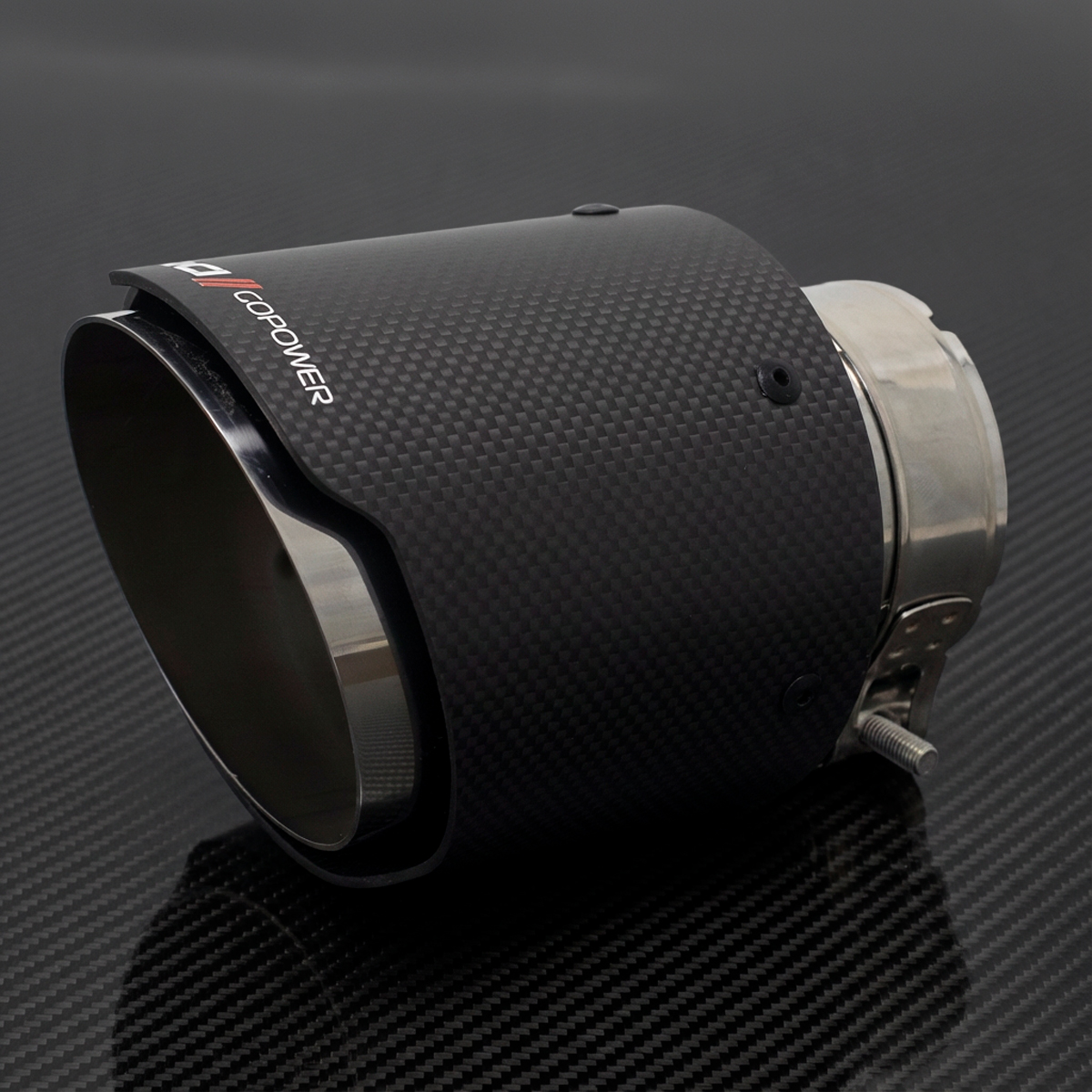 RCI226 - PONTEIRA CARBONO 4" - ENCAIXE 2,5 POL - Imagem 3