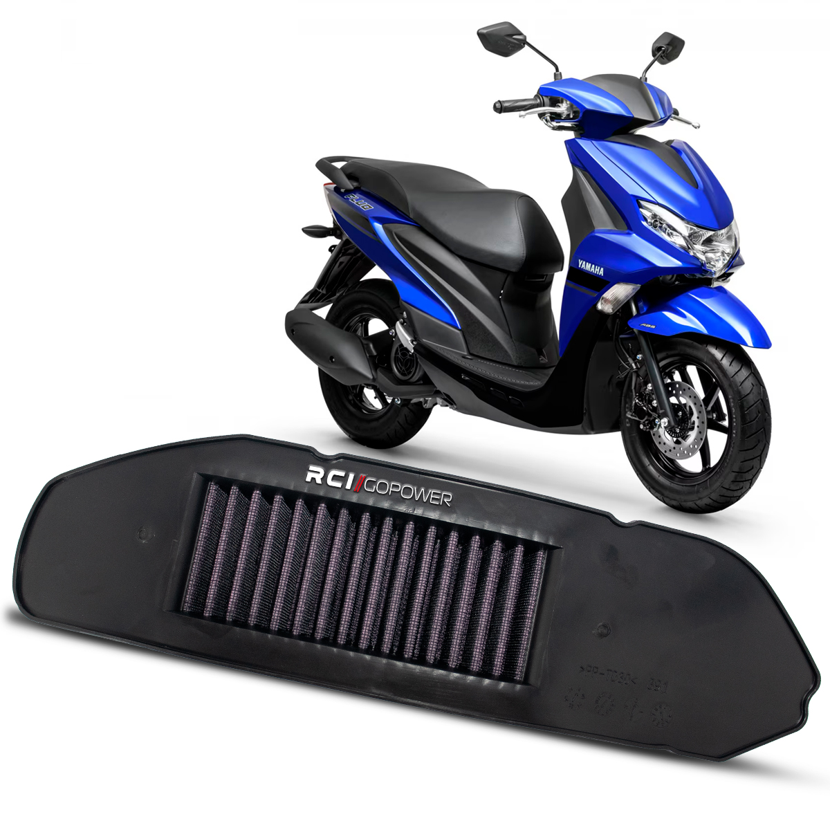 RCI82 – FILTRO DE AR INBOX YAMAHA FLUO 125 2022 EM DIANTE
