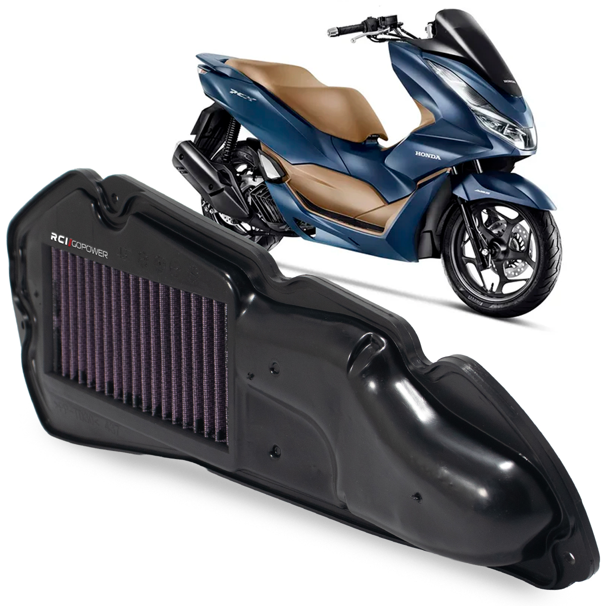 RCI74 – FILTRO DE AR INBOX HONDA PCX 160 2023 EM DIANTE