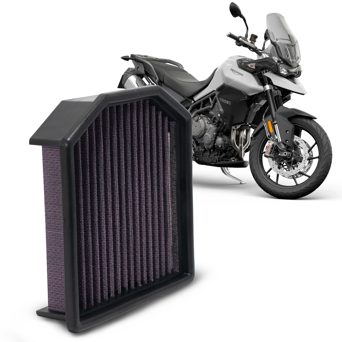 RCI91 – FILTRO DE AR INBOX TRIUMPH TIGER 900 2020 EM DIANTE TODAS VERSOES STANDARD/GT/GT PRO/RALLY PRO